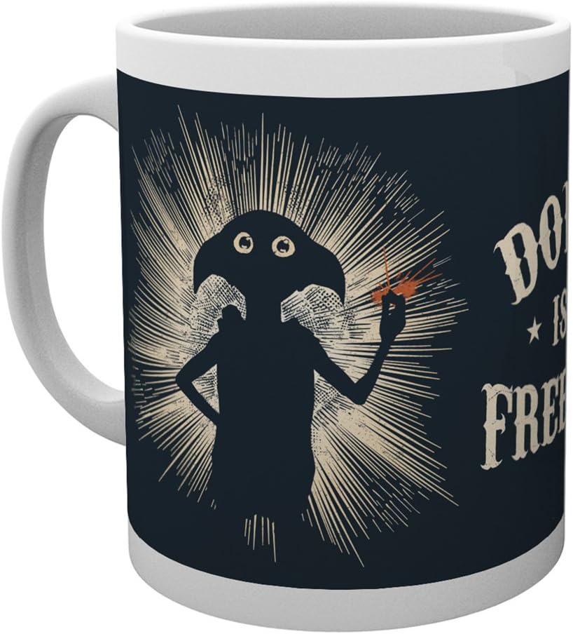 سعر ومواصفات مج مزين بطبعة Free Elf من شركة جي بي اي ال تي دي، متنوع، 15×10×9 سم، خشب (B01MRE4WWL) على Amazon EG