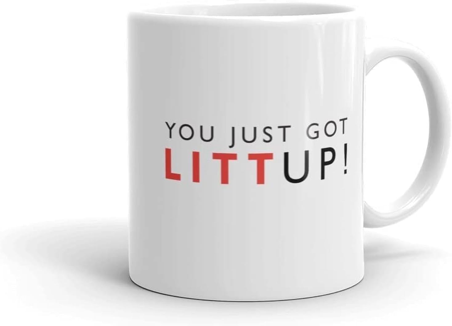 سعر ومواصفات مج مطبوع عليه عبارة You Just Got Litt Up! Crunchy Carrots Suits سيراميك أبيض (B0BNC7J9ZN) على Amazon EG
