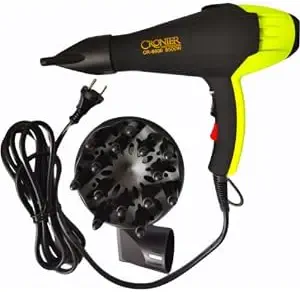 سعر ومواصفات مجفف شعر CR-6600 2500WATT بقوة 2500 وات للالاستخدام الإهفي و السلونه بجسم مقاوم للصدمات (فسفورى فى أسود) (B0DV4G74S7) على Amazon EG