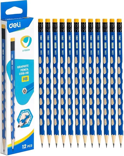 سعر ومواصفات مجموعة أقلام جرافيت مكونة من 12 قطعة ديلي أزرق موديل EC016-2B (B0B9RPVX16) على Amazon EG