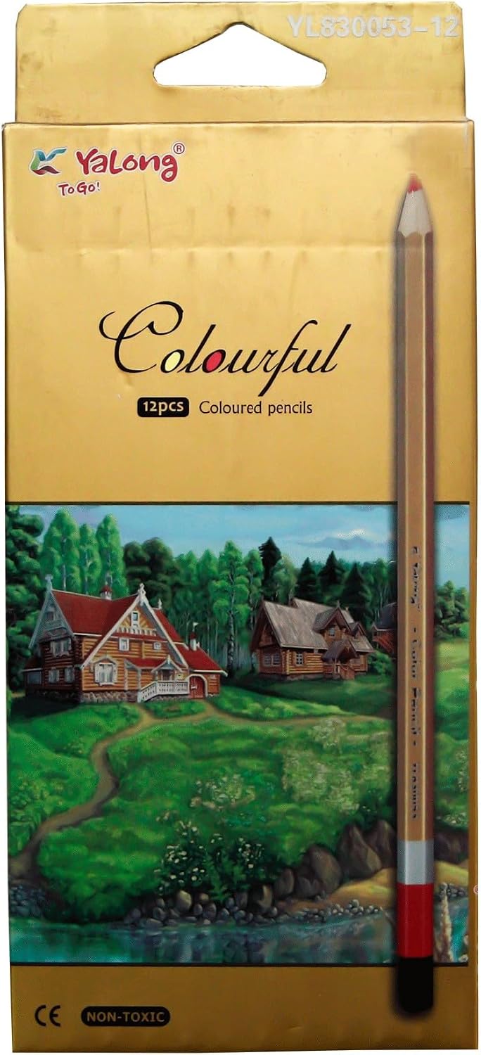 سعر ومواصفات مجموعة اقلام ملونة من 12 قطعة YL830053-12 (B0H9SW6J9N) على Amazon EG