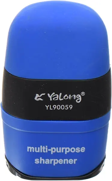 سعر ومواصفات براية أقلام رصاص YL-90_YL211660 بلاستيكية بفتحتين مزدوجتين مع استيكة للفصول الدراسية والتعليم المنزلي وبيئات الدراسة الفردية من المعايرجي (B0D4K7D3TM) على Amazon EG