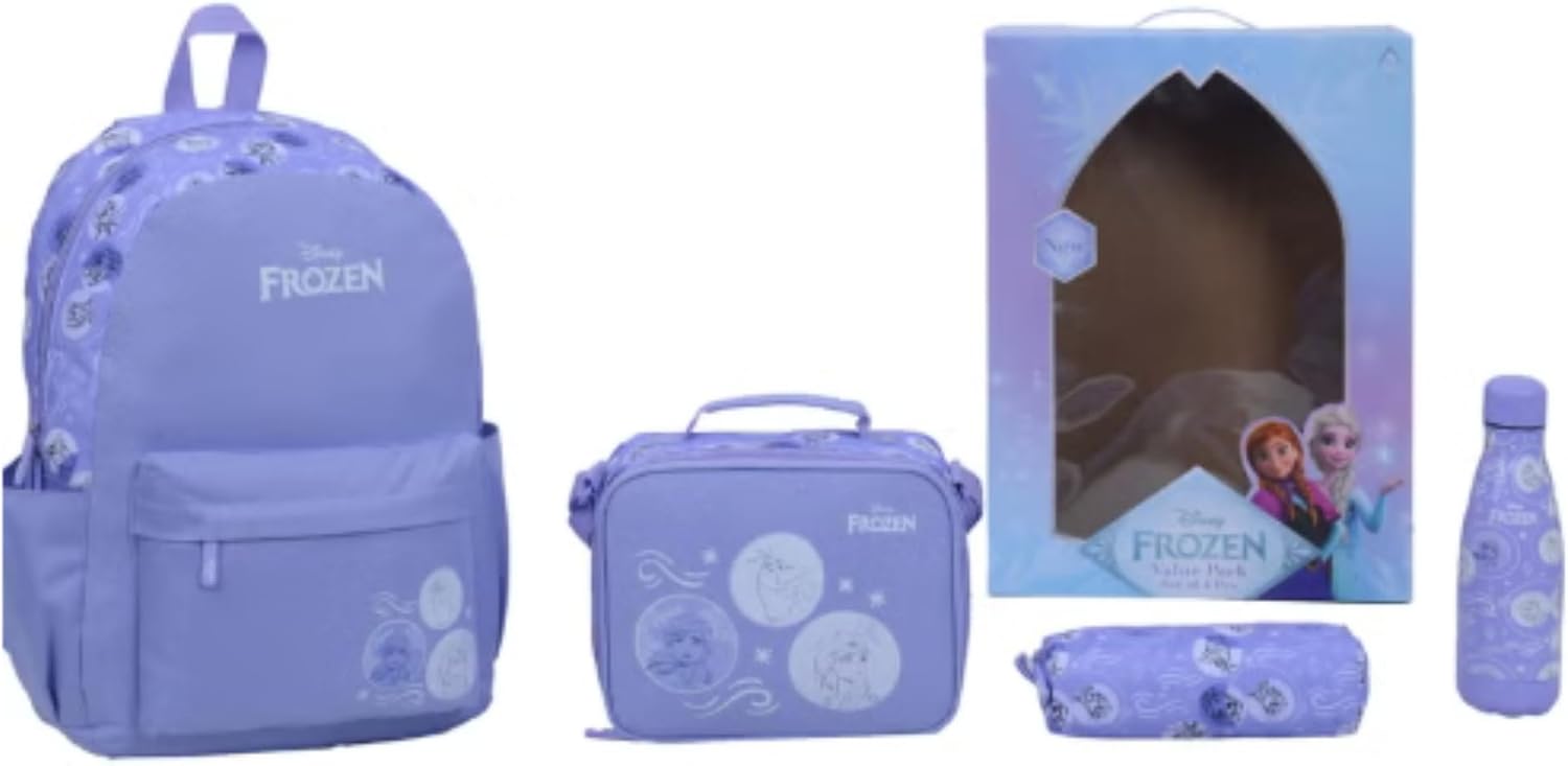 سعر ومواصفات Kid Land مجموعة حقائب ظهر فروزن 4 قطع (B0HFNSYBS9) على Amazon EG