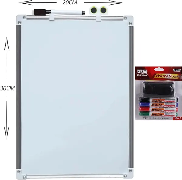 سعر ومواصفات طقم سبورة بيضاء، 20 × 30 سم (B0B46HY5JP) على Amazon EG