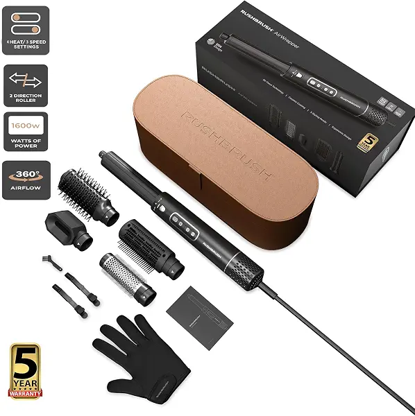 سعر ومواصفات مجموعة فرش اير رابر من راش براش، أسود (B0CBSLM6YQ) على Amazon EG