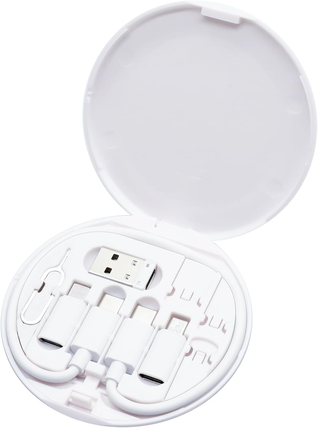 سعر ومواصفات مجموعة كابل محول شحن USB متعدد، صندوق محول USB نوع سي إلى لايتنينج، مجموعة تحويل USB نوع ايه ونوع سي إلى ذكر مايكرو/نوع سي/لايتنينج، نقل البيانات، تخزين الكروت، دبوس إخراج الدرج (أبيض) من دي اي اف سي (B0CJZDWXD3) على Amazon EG