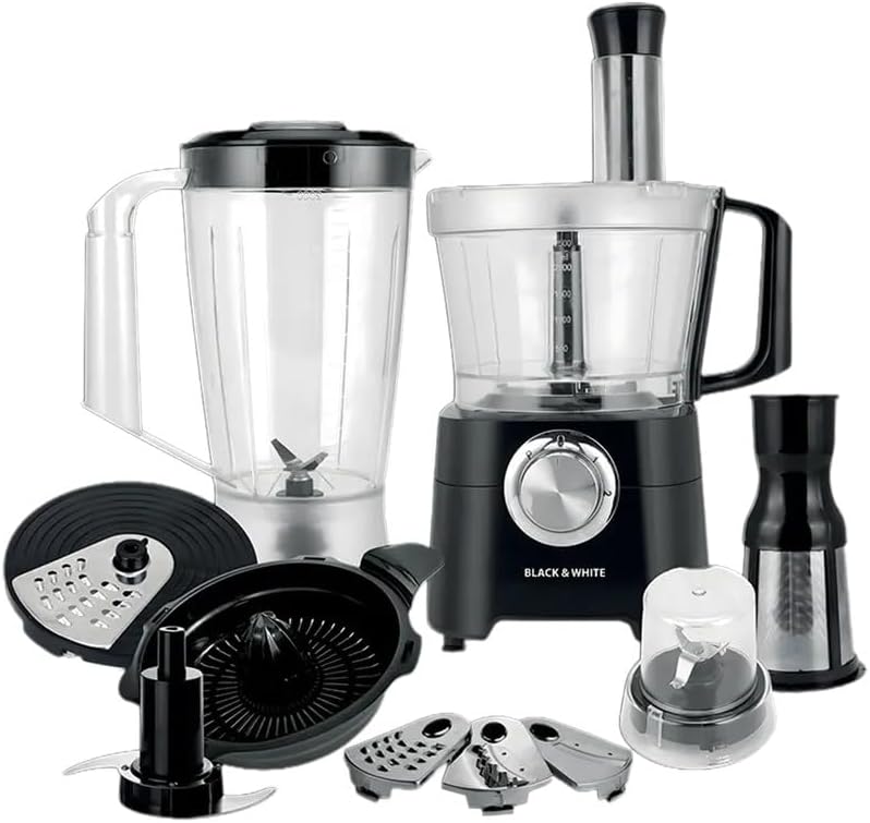 سعر ومواصفات محضر طعام 1000 واط من بلاك اند وايت، اسود (B0G3JKRMMF) على Amazon EG