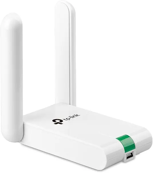 سعر ومواصفات محول USB لاسلكي عالي الكسب، نظام N 300 من تي بي- لينك - موديل Tl-wn822n (B009NH29QY) على Amazon EG
