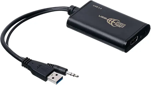 سعر ومواصفات محول بمنفذ USB 3.0 الى منفذ HDMI من كيندكس 1829 - لون اسود (B096L662G9) على Amazon EG