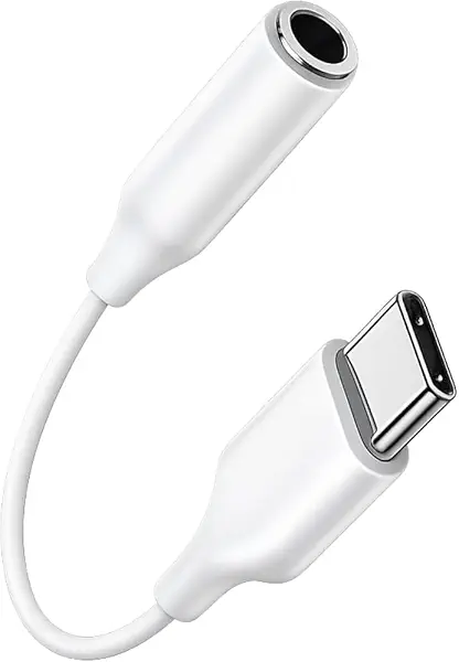 سعر ومواصفات محول جاك سماعة رأس من USB C إلى 3.5 مم - وصلة صوت AUX أنثى متوافق مع أجهزة الهواتف المختلفة والأجهزة اللوحية (أسود) (B0GHSM79WS) على Amazon EG