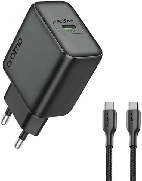 سعر ومواصفات شاحن حائط فائق السرعة طراز OCW-5351ECC بقدرة 35 واط بمنفذ USB-C وقابس (B0GCNZ2B27) على Amazon EG