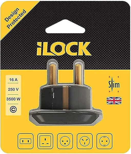سعر ومواصفات محول قابس للسفر من اي لوك - اسود (B09X5LL3XH) على Amazon EG