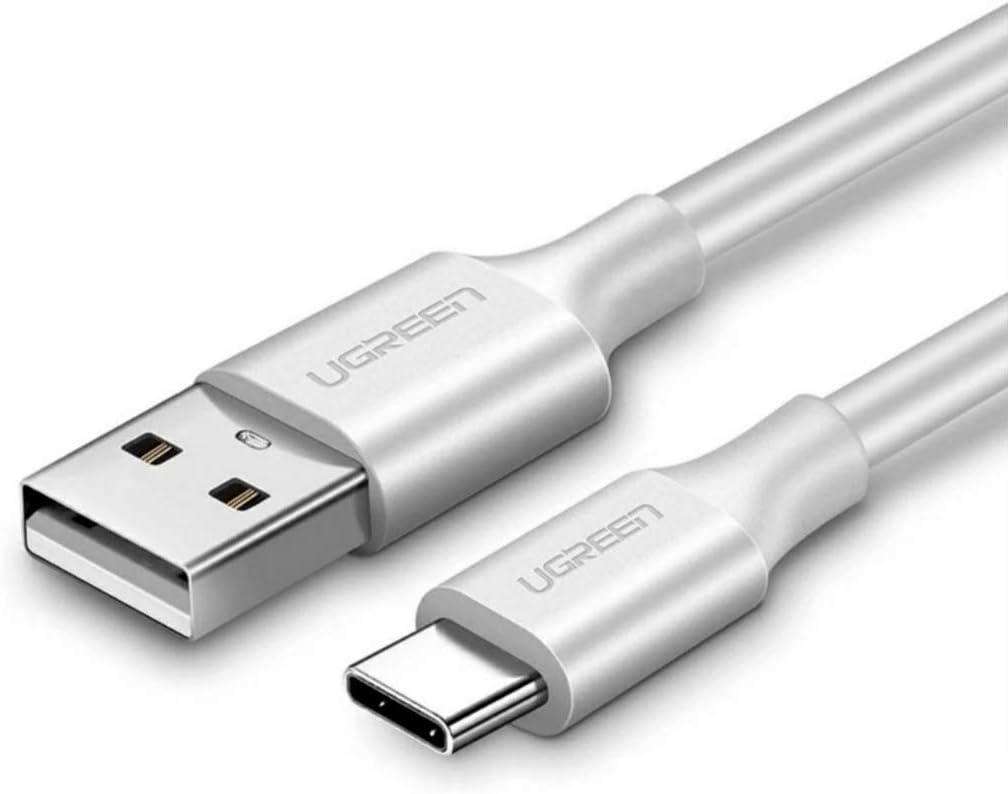 سعر ومواصفات محول كابل USB نوع ايه 2.0 الى سي من يوجرين بطول 2 متر لون ابيض تلفزيون مشغل الموسيقى سماعة حاسوب محمول باور بنك مكبر صوت جهاز العرض هاتف ذكي محطة إرساء شخصي وحدة تحكم الألعاب لوحي ساعة ذكية كاميرا (B088G18RVQ) على Amazon EG