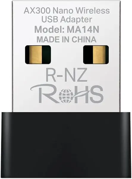 سعر ومواصفات محول واي فاي 6 لاسلكي MA14N بمنفذ USB وبسرعة 287 ميجابت في الثانية وتصميم نانو سهل التثبيت ومتوافق مع أنظمة لينكس وويندوز 11 و10 و7 من ماركسيس (B0DQXRG2F8) على Amazon EG