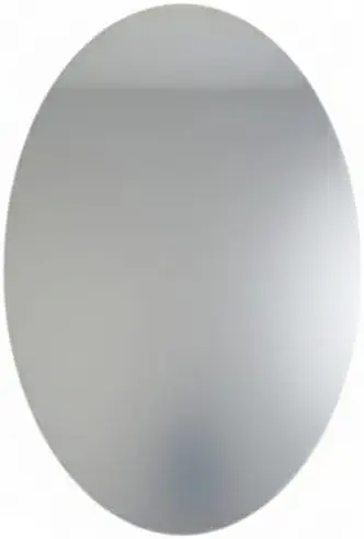 سعر ومواصفات مراة حائط بيضاوية عصرية بدون اطار (40 سم × 30 سم) - مراة زجاجية عائمة بسيطة للحمام وغرفة النوم وغرفة المعيشة (1، فضي) (B0GHNZW1KV) على Amazon EG