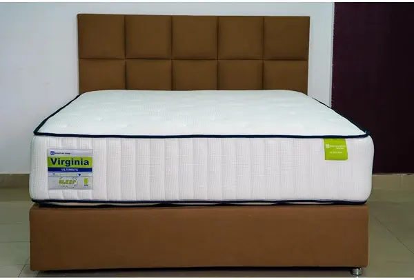 سعر ومواصفات مرتبة فيرجينيا صديقة للبيئة بجيب من الميموري فوم من ريتش هوم - 195 × 180 × 32 سم (B0GQB26DL3) على Amazon EG