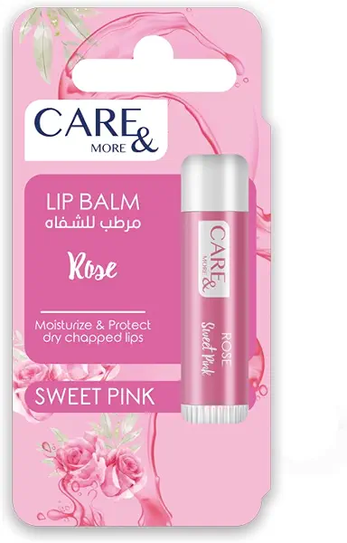 سعر ومواصفات مرطب شفاه برائحة الورود من كير اند مور (B08WJMJV93) على Amazon EG