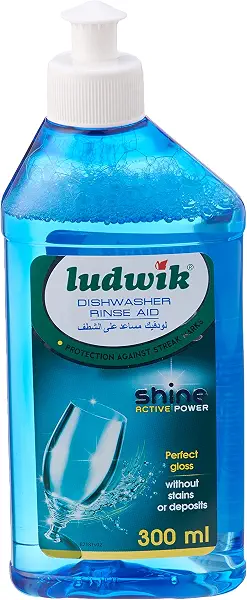 سعر ومواصفات مساعد شطف لغسالة الأطباق من لودفيك، 300 مل - (عبوة من قطعة واحدة) (B085P5PFTP) على Amazon EG