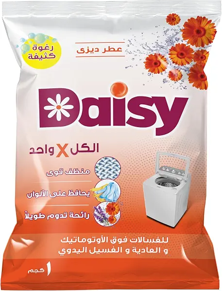 سعر ومواصفات مسحوق رغوي عالي للغسالة بتحميل علوي وزن 1 كجم، من دايزي (B0F7Y6PR8J) على Amazon EG