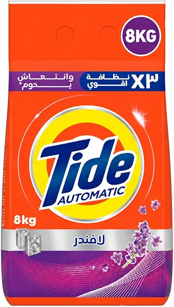 سعر ومواصفات مسحوق غسيل اوتوماتيك برائحة اللافندر من تايد - 8 كجم (B08F6XLZ4S) على Amazon EG