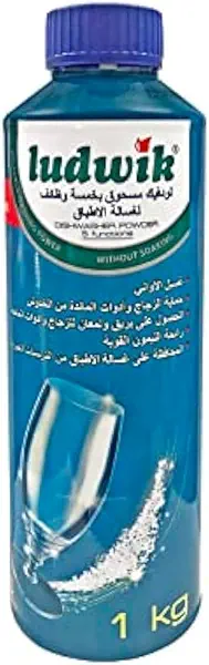 سعر ومواصفات مسحوق منظف الأطباق من لودويك 1 كجم (B07M6KD7JD) على Amazon EG