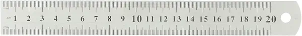 سعر ومواصفات مسطرة معدن - 20 سنتيمتر (B096L4W517) على Amazon EG