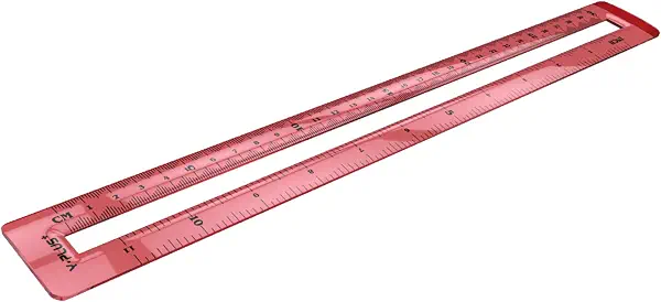 سعر ومواصفات مسطرة مفرغة من واي بلس Rx1305- الوان متعددة- 30 سم (B07DKJNQCD) على Amazon EG