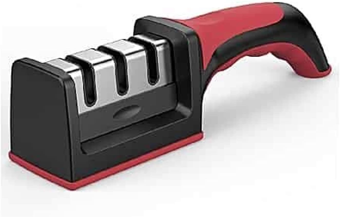 سعر ومواصفات مسن سكاكين المطبخ بضمان لمدة عام - 3 مراحل (B0BW6P22RH) على Amazon EG