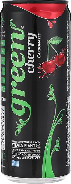 سعر ومواصفات مشروب غازي بنكهة الكرز الأخضر ، 330 مل (B098RD2GTY) على Amazon EG