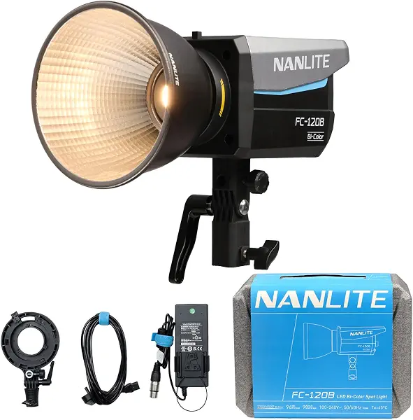 سعر ومواصفات مصباح سبوت ليد ثنائي اللون FC120B من نانلايت (B0D9NPX866) على Amazon EG