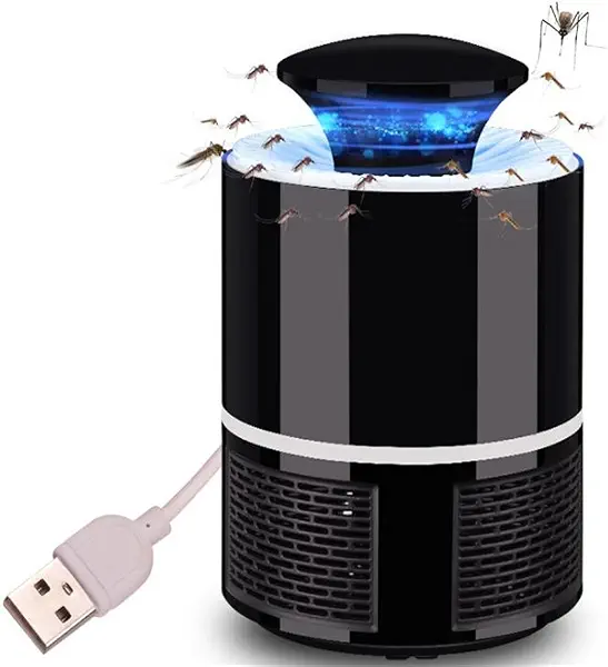 سعر ومواصفات مصيدة الكترونية للبعوض والحشرات تعمل عبر منفذ USB مزودة بمصباح لجذب البعوضة وسحبها، جهاز صاعق غير سام وصديق للبيئة من ديكديل (B08CBHDJC9) على Amazon EG