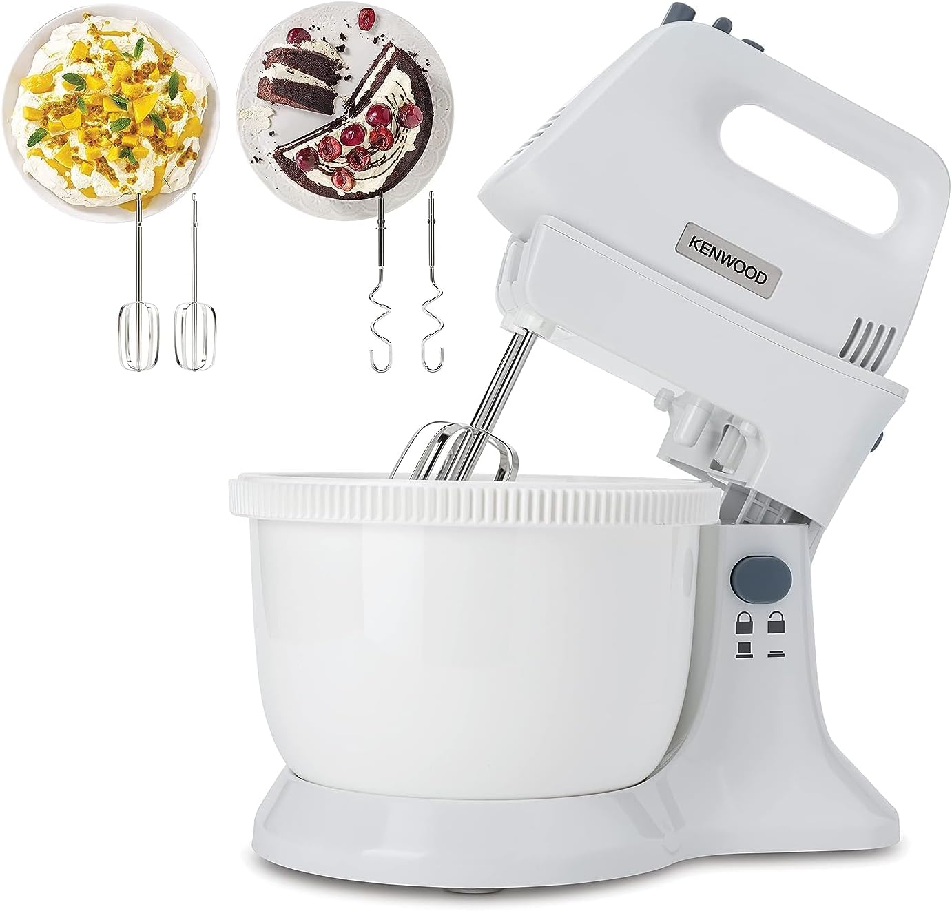 سعر ومواصفات مضرب بيض من كينوود، 450 وات، HMP32.A0WH (B08Z8BPLKJ) على Amazon EG