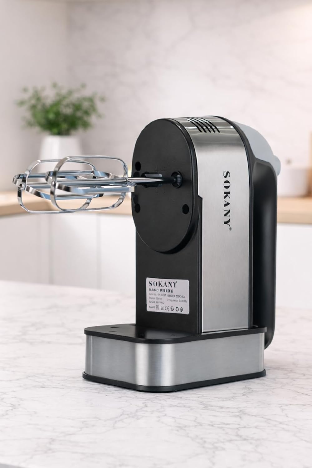 سعر ومواصفات مضرب خلاط يدوي بقاعدة بقدرة 800 وات موديل SK-6627 من سوكاني (B0CQYSDC7C) على Amazon EG