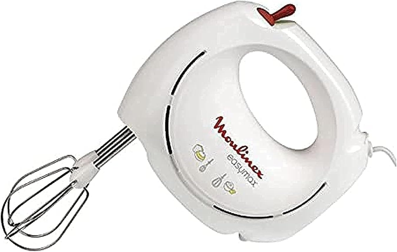 سعر ومواصفات مضرب يدوي ايزي ماكس 5 سرعات 200 وات من مولينكس HM2501B1 (B09BG3WXR5) على Amazon EG