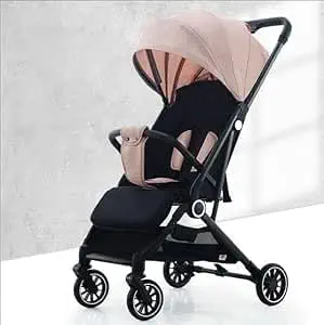 سعر ومواصفات مظلة عربة أطفال X5 عالية الجودة بذراع قلاب - وردي (B0DMWH5DFM) على Amazon EG