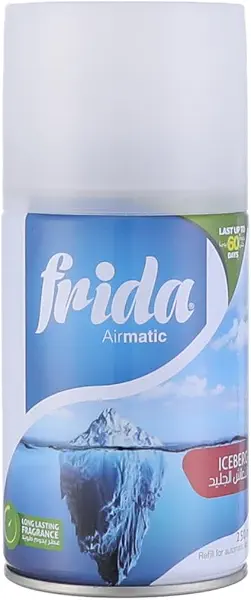 سعر ومواصفات معطر جو برائحة انتعاش الجليد من فريدا، 250 مل (B0976DF156) على Amazon EG