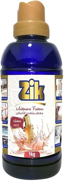 سعر ومواصفات معطر متعدد الاستخدامات برائحة المسك من زيك، 1 لتر (B0FPBC6DZ5) على Amazon EG