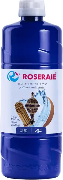 سعر ومواصفات معطر منزلي متعدد الاستخدامات برائحة العود من روزيرا، لون ازرق، CN50 - 1000 مل (B09JPGBQBD) على Amazon EG