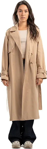 سعر ومواصفات معطف مطر طويل للنساء من استك (B0G65R5BJS) على Amazon EG