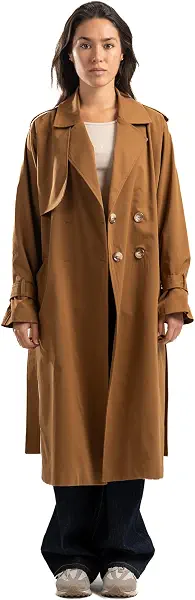 سعر ومواصفات معطف مطر طويل للنساء من استك (B0G66MGC7T) على Amazon EG