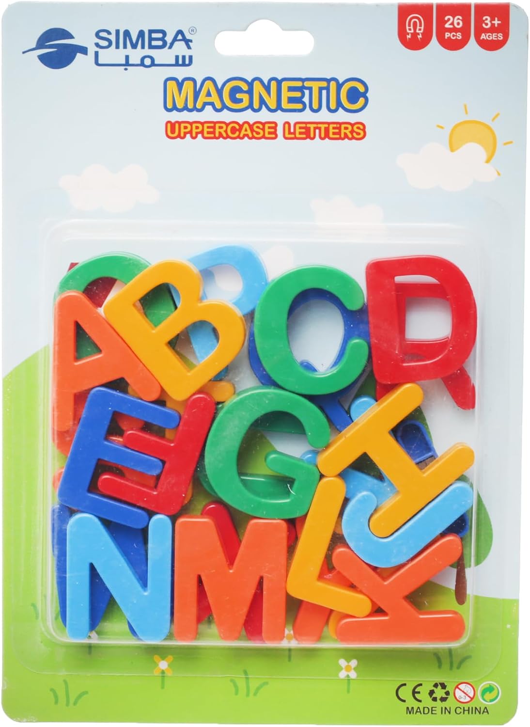 سعر ومواصفات مغناطيس حروف انجليزي من سيمبا متعدد الالوان موديل HN6005 (B0F1NHQ7GB) على Amazon EG