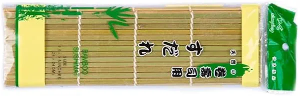 سعر ومواصفات مفرش لف سوشي من الخيزران مقاس 24 × 24 سم (B0F9VMF335) على Amazon EG