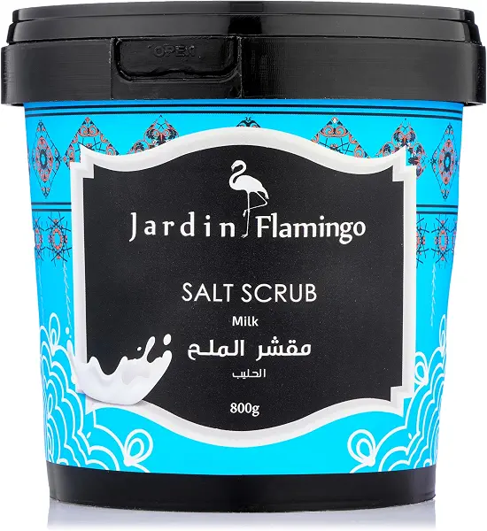 سعر ومواصفات مقشر بملح الحليب من جاردين فلامنجو، 800 جرام (B09KVFF7W1) على Amazon EG