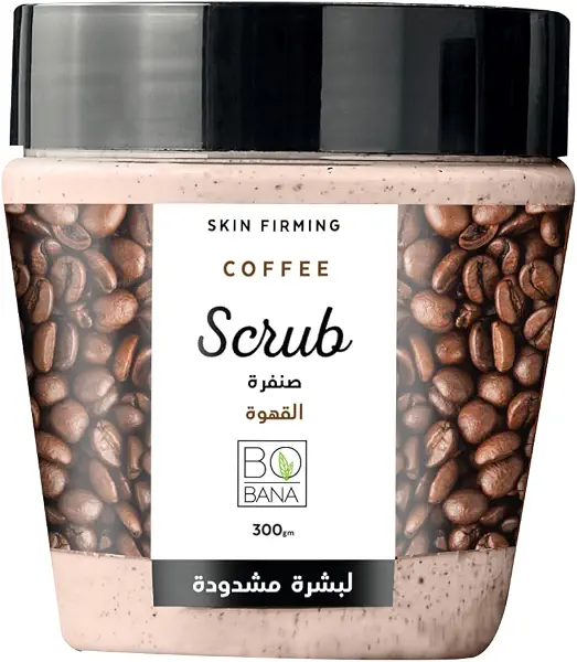 سعر ومواصفات مقشر للبشرة بالقهوة من بوبانا، وزن 300 جم (B0114C2NRK) على Amazon EG