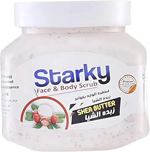 سعر ومواصفات مقشر للوجه والجسم بزبدة الشيا من ستاركي - 300 مل (B0BT25V9SQ) على Amazon EG