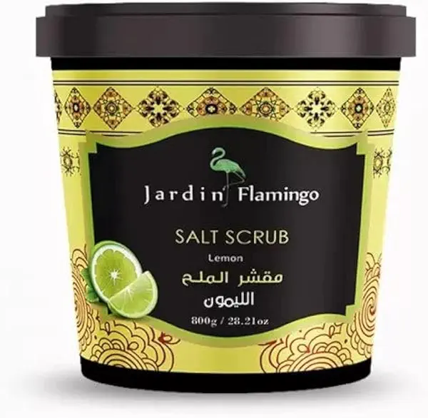 سعر ومواصفات مقشر ملح جاردين فلامينجو بالليمون، 800 جرام (B09KVHR9W6) على Amazon EG