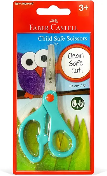 سعر ومواصفات مقص معدني آمن على الأطفال من فابير كاستل، متعدد الالوان (B00BDR9XHA) على Amazon EG