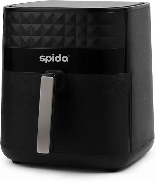 سعر ومواصفات مقلاة هوائية SPD-A528 سعة 10 لتر 2200 واط من سبيدا - سعة كبيرة، طبخ خالٍ من الزيت، مثالية للعائلات، قلي صحي بنتائج مقرمشة. (B0FMQ57F83) على Amazon EG