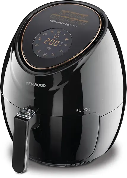 سعر ومواصفات مقلاة هوائية رقمية كينوود سعة 5 لتر، موديل HFP52.000BK (B0DSLCV151) على Amazon EG