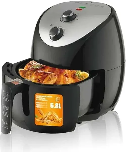 سعر ومواصفات مقلاة هوائية من ار ايه اف R.5285B 1500 وات اسود 6.8 ليتر واط (B0CB1G8YYJ) على Amazon EG